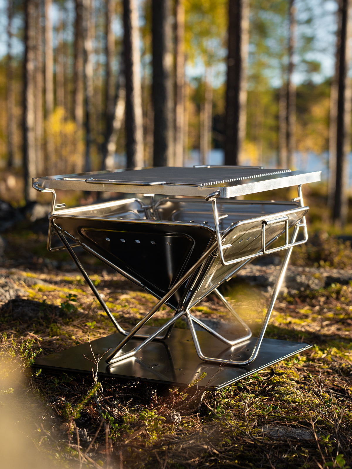 PortaGrill eldstad i tallskog